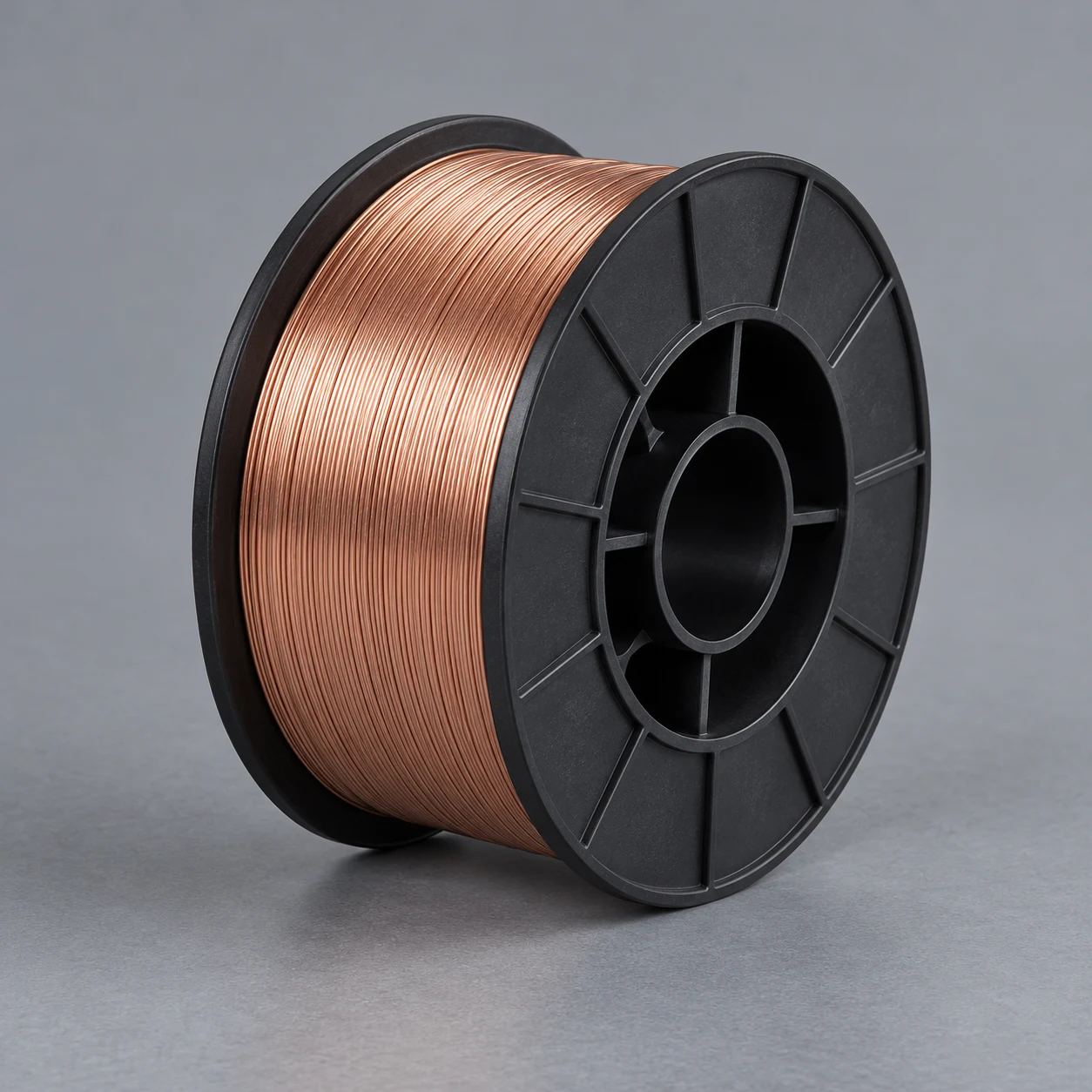 Mild-steel MIG wire spool